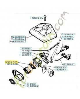 Joint référence 501862502 husqvarna