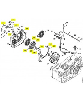 Repères 19 à 21-23-25 à 33 carter