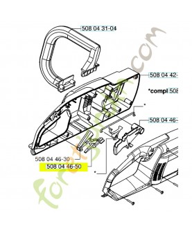 Bielle husqvarna 508044650