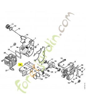 Silencieux  1129-140-0602 stihl