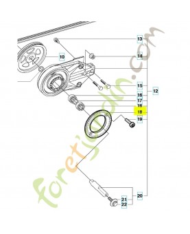 Rebord 506288401. Pièce détachée Husqvarna