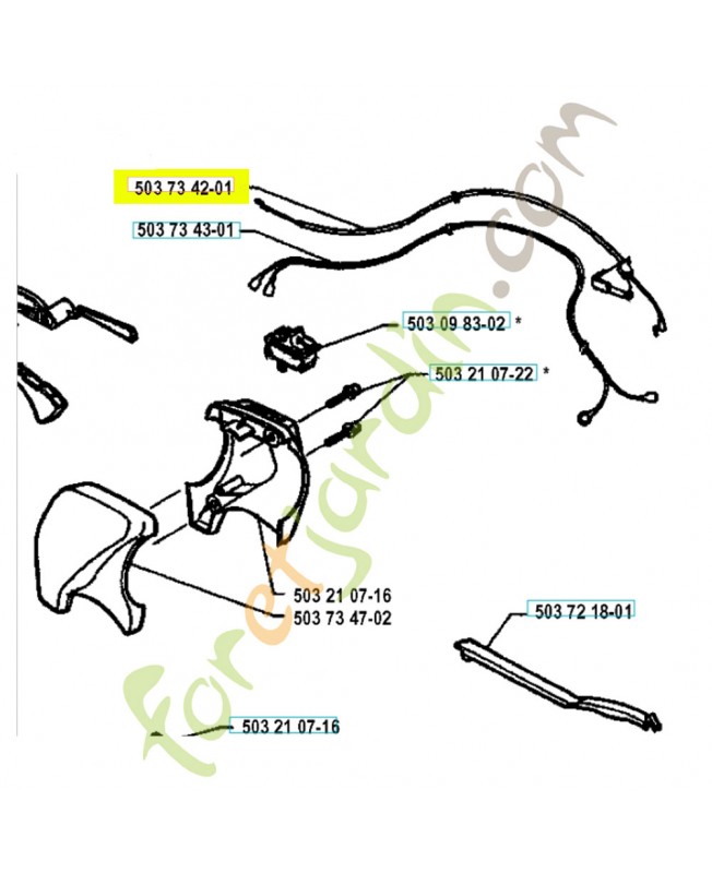Cable d'acceleration