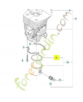 Segment Husqvarna réf. 503289050 en stock