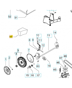 bouchon kit mulching 46cm,...