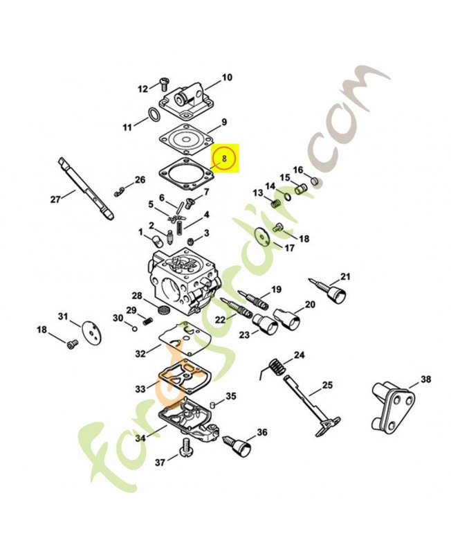 Joint Stihl réf. 1129-129-0900 en stock