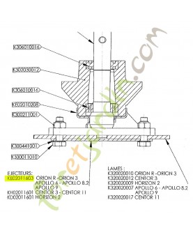 Éjecteur référence KE02011603