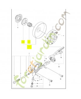 Tambour d embrayage complet