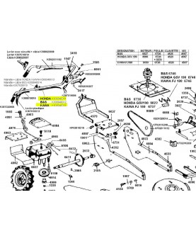 Câble des gaz référence K308040011