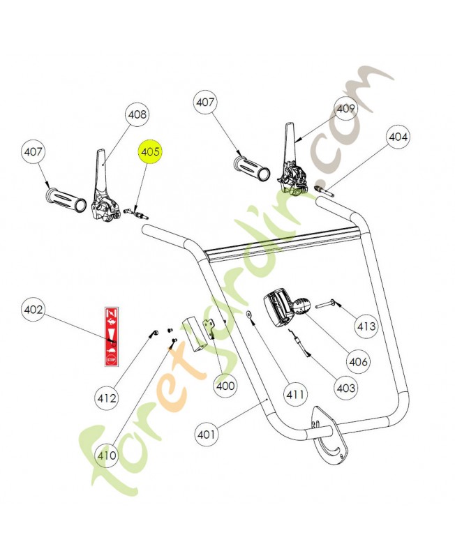 Câble référence K308010041 Câble référence K308010041