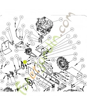 Courroie référence K306030021