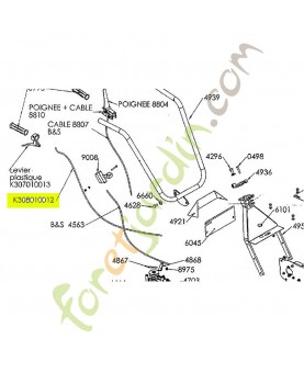 Câble référence K308010012