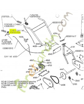Câble référence K308020024