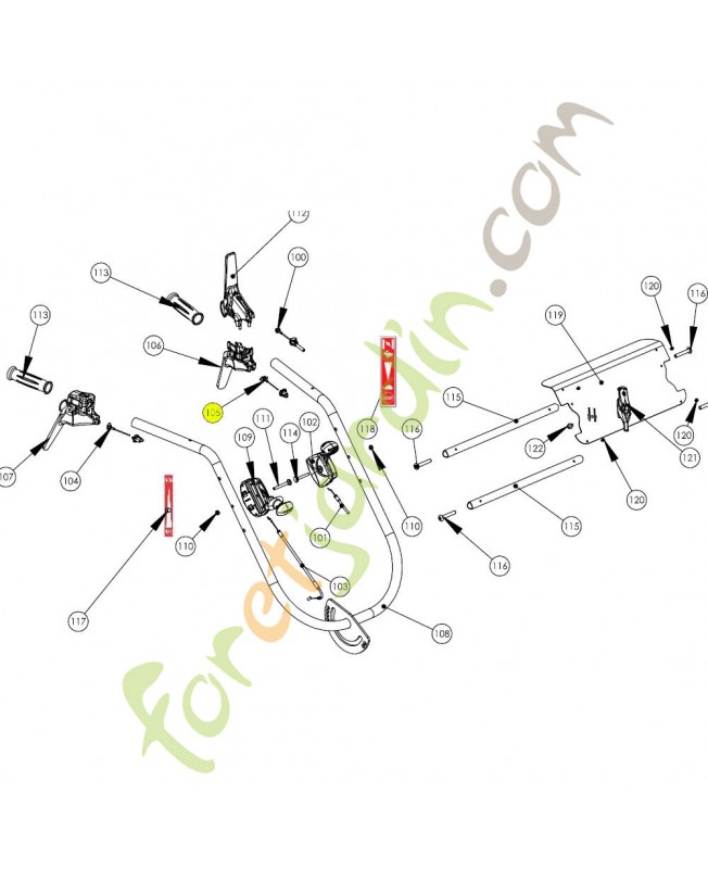 Câble référence K308010048 Câble référence K308010048