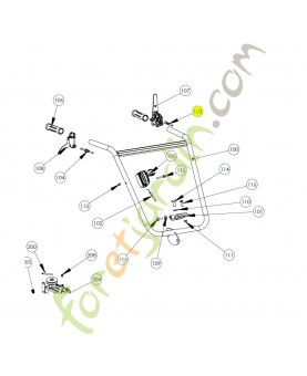 Câble d'embrayage de lame  référence K308020011