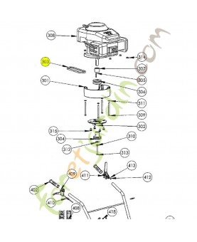 Courroie référence K306030002