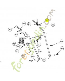 Poignée + câble référence K308020018