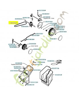 courroie husqvarna 513910901