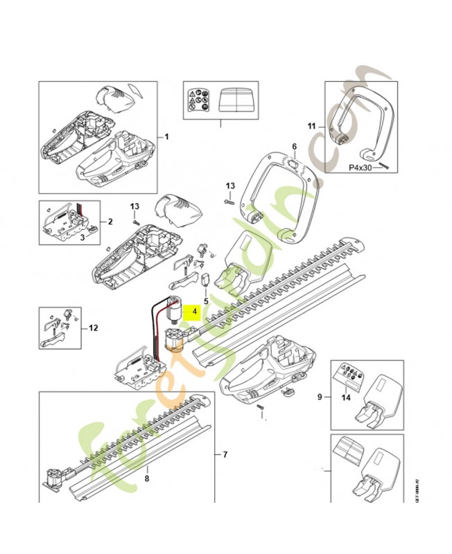 moteur stihl 4511-600-0201