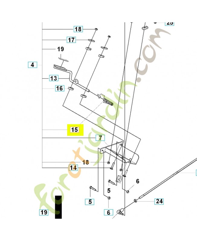 ressort husqvarna 535459501