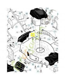 capot husqvarna 593304501