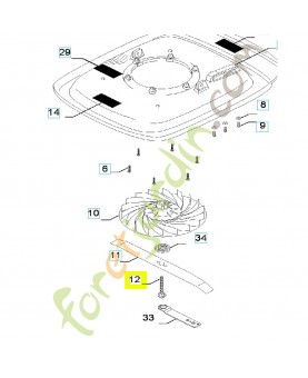 vis de lame husqvarna 514667704