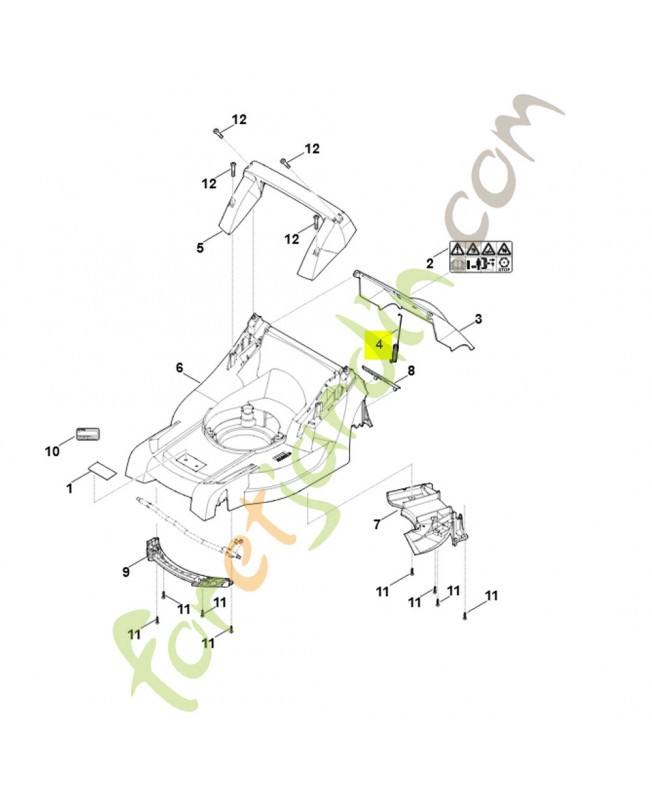 Ressort de tension Stihl ref. 6338-703-5111