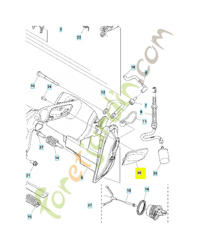 insert de poignée 506499701
