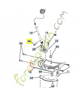 Goupille de direction