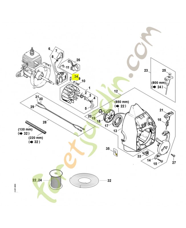 Clip enfichable 4119-431-6700.