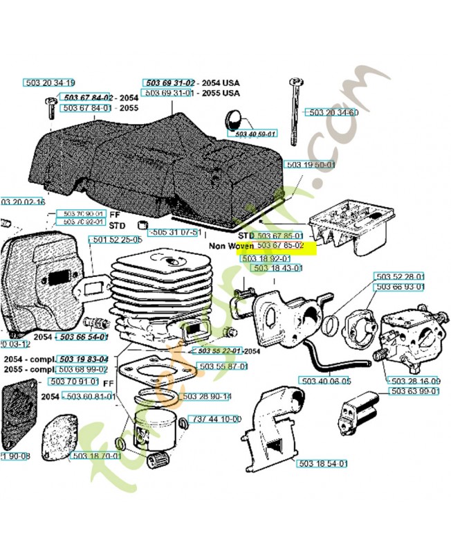Filtre a air 503678502