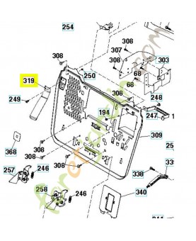 Levier 581313907 husqvarna