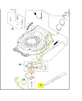 couteau husqvarna 598562601