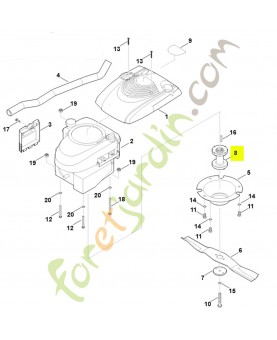 Support de lame 6380-760-2000 stihl