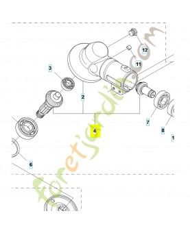 Pignon husqvarna réf : 505133301