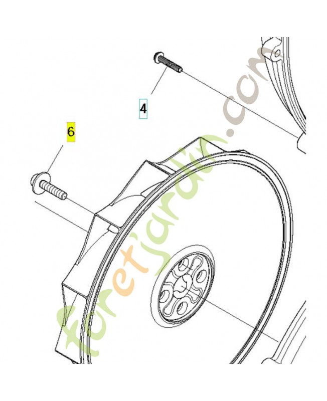 Boulon référence 576561601