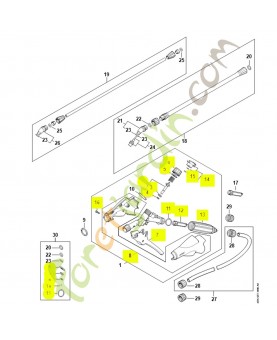 Pistolet avec manometre