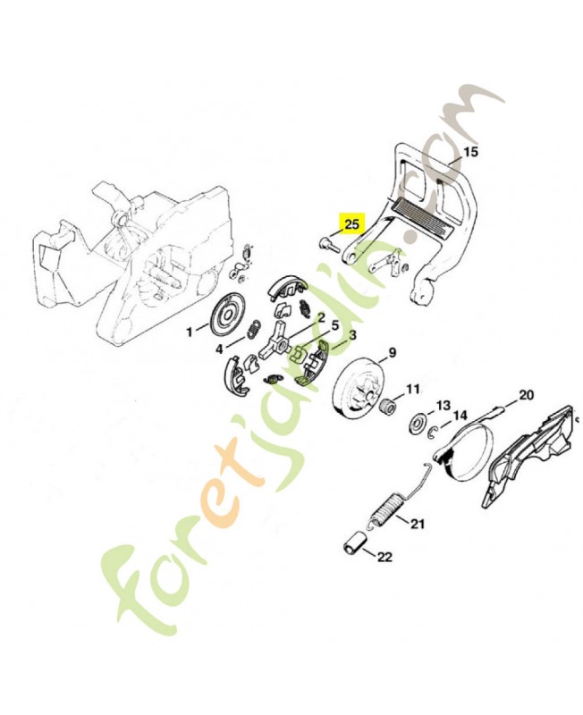 Vis stihl réf : 0000-790-6100