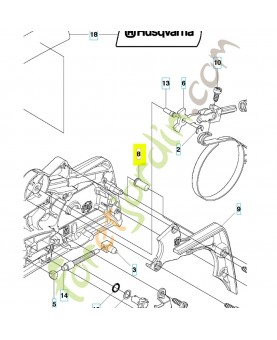 Douille husqvarna ref. 503855201