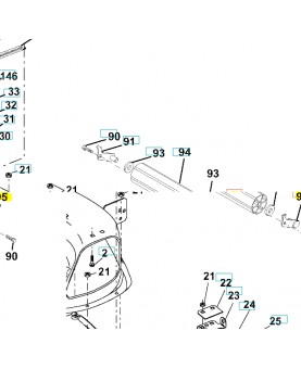 Service kit bracket bracket as