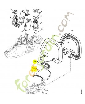 Protège main hsa 86 Stihl réf. 4851-790-9106