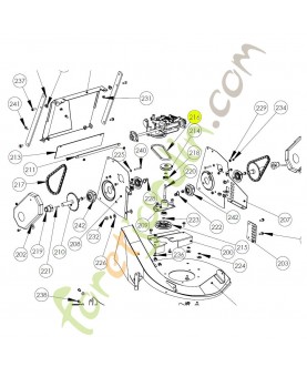 Courroie (Z 21.5) référence K306030012