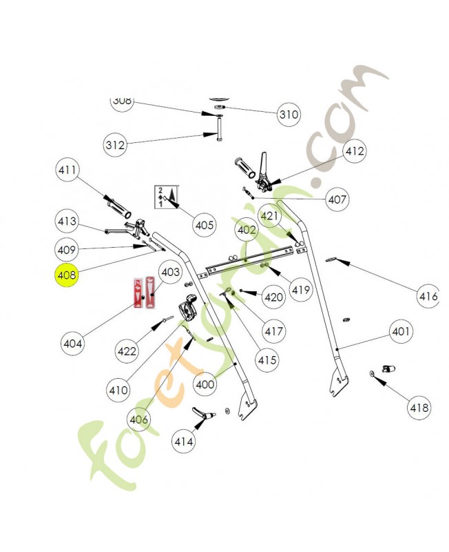 Câble référence K308010017 Câble référence K308010017