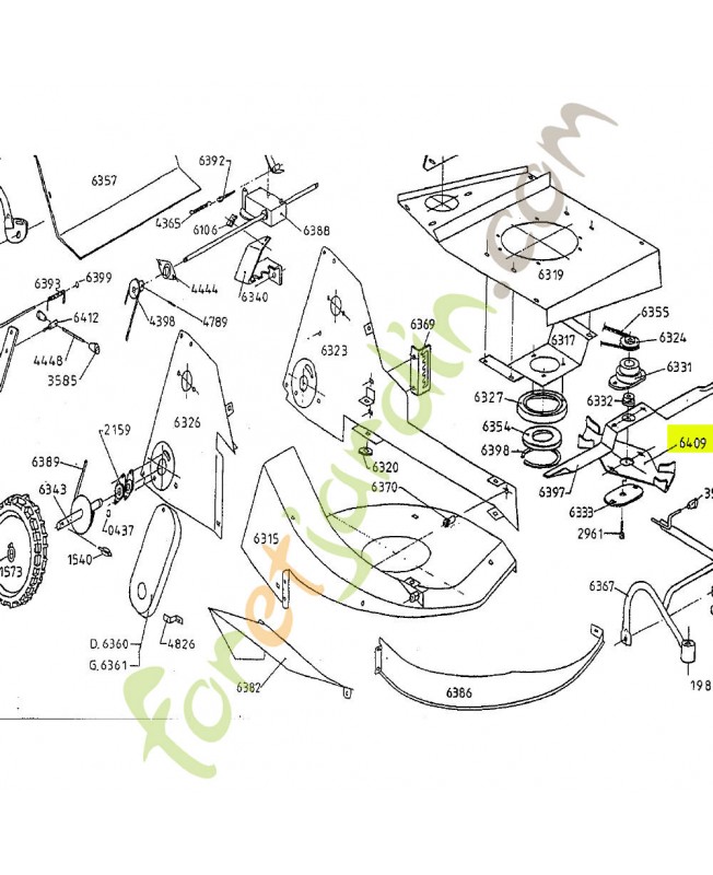 Turbine référence KC02011606 Turbine référence KC02011606