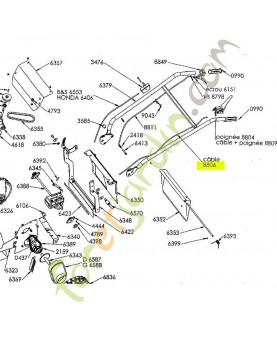 Câble référence K308020002