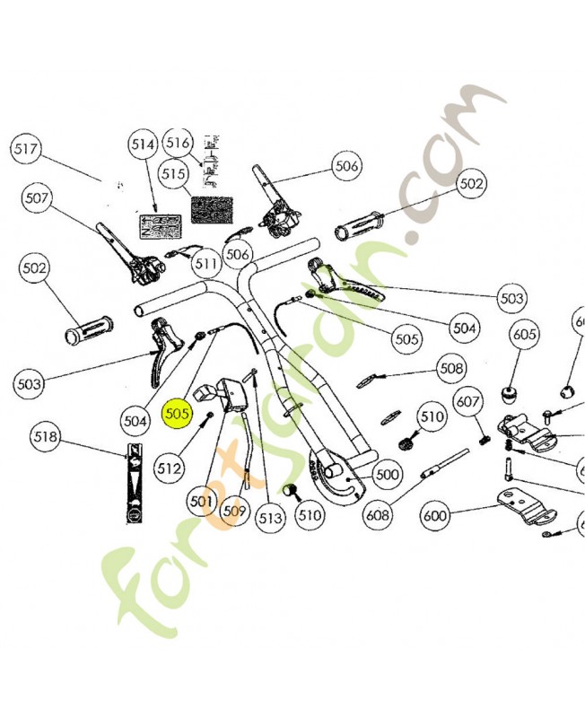 Câble référence K308010022 Câble référence K308010022
