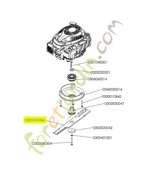 Lame référence 0320020036