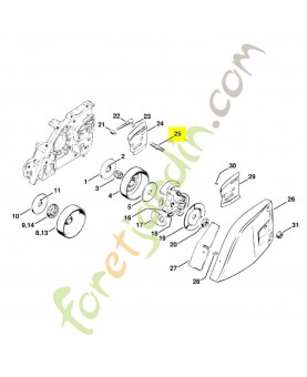 Vis a embase m8/8x19.5mm