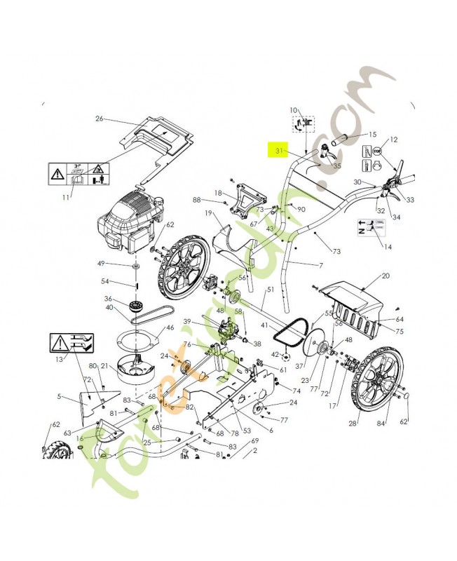 Câble référence K308030011 Câble référence K308030011