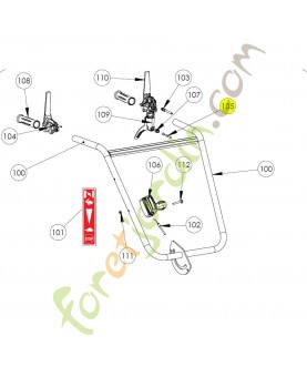 Câble d'embrayage référence  K308010039