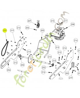 Chaine 64 maillons référence K306020018
